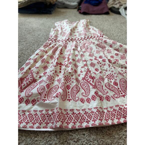 TALBOTS Paisley Sundress  SIZE 16, Nantucket Sleeveless Bandana Paisley - Picture 2 of 11